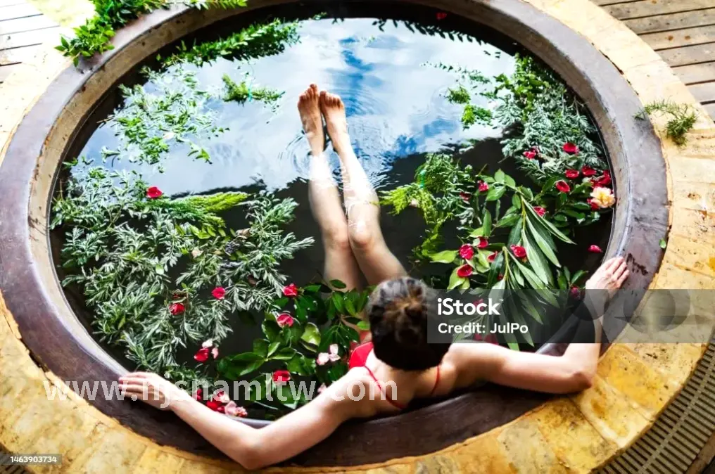 桑拿房内部